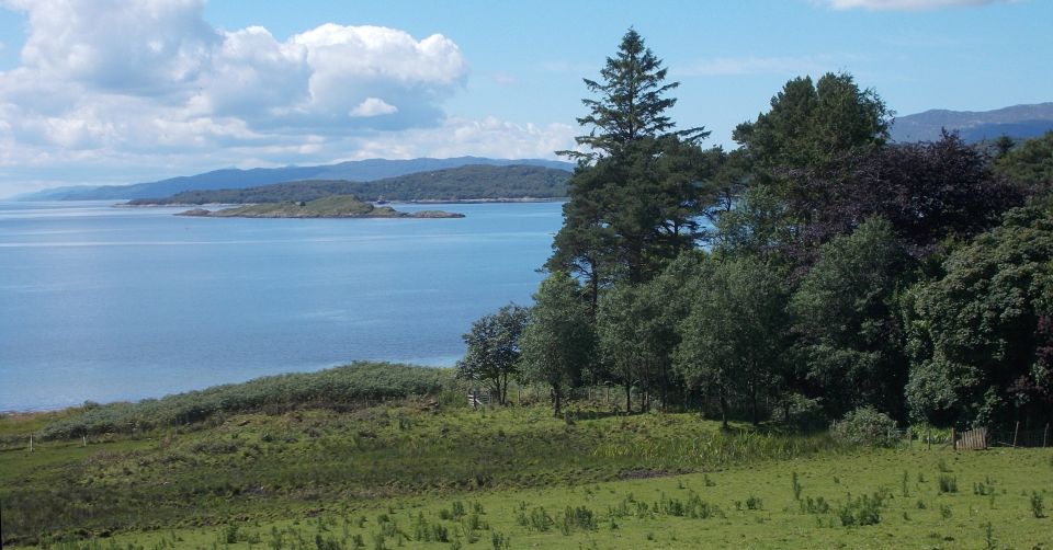 Kames Bay and Loch Melfort on the road to Oban