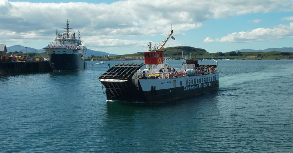 Ferry arriving at Oban
