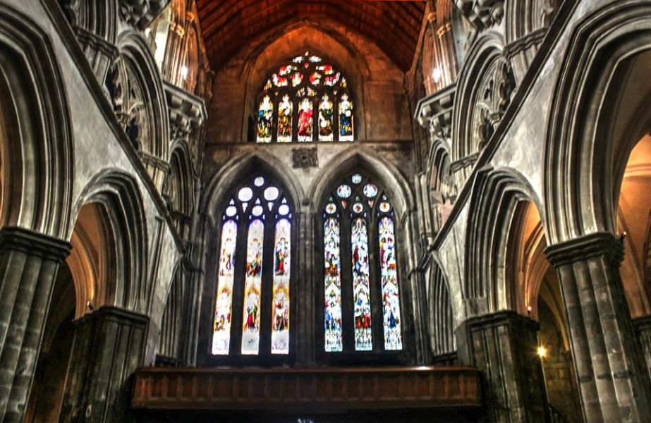 Stained Glass Window in Paisley Abbey