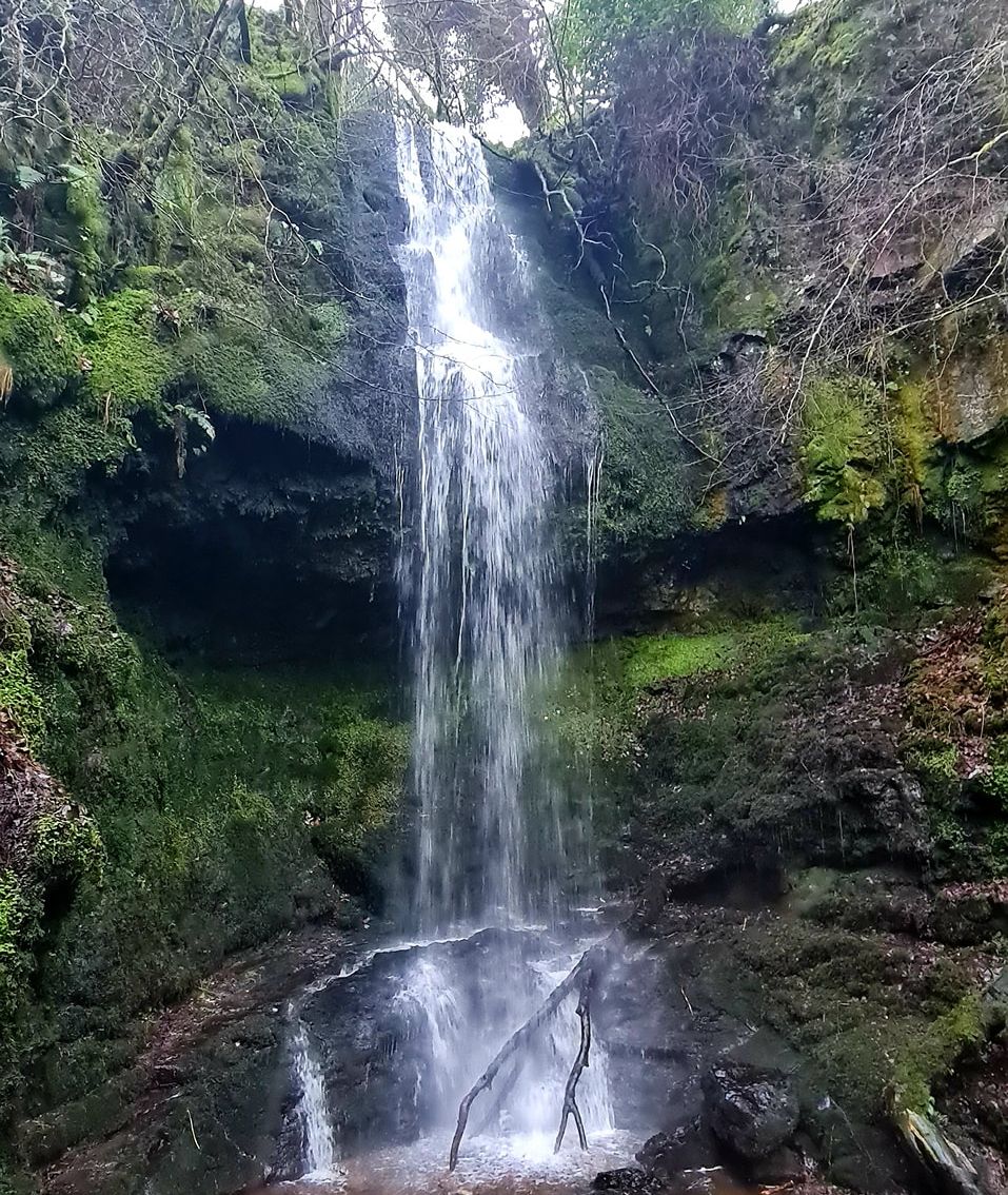 Waterfall in Gleniffer Braes Country Park