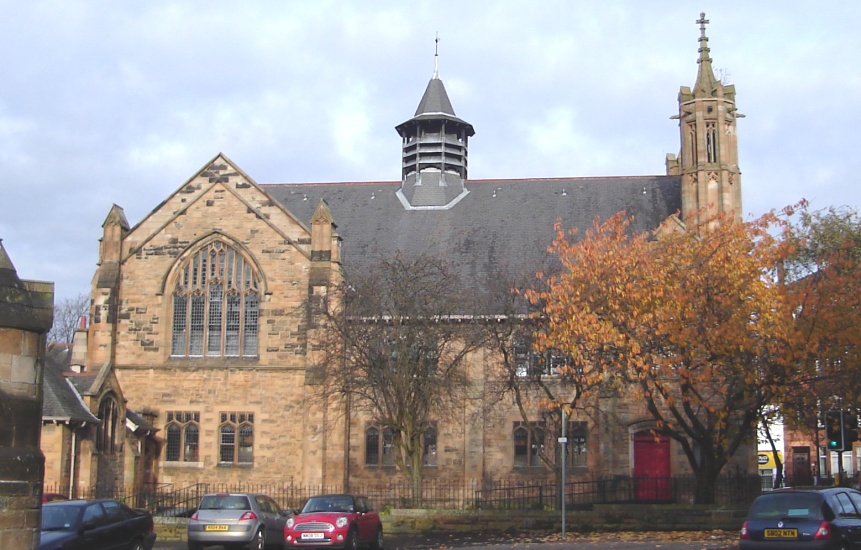 Church at Shawlands Cross in South Side of Glasgow