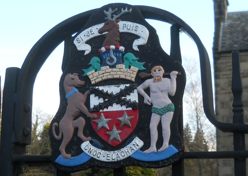 Coat of Arms on Victoria Halls in Helensburgh