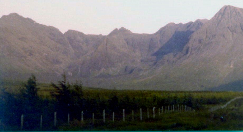 An Caisteal on Skye Ridge at head of Coire na Creiche