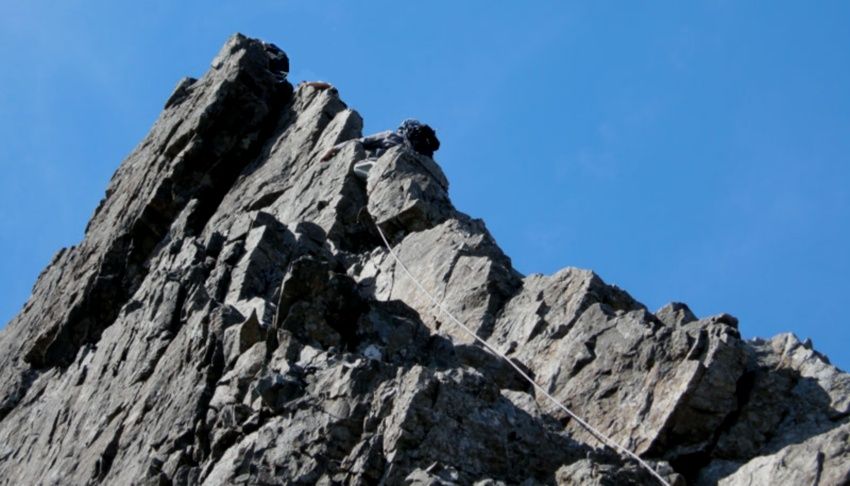 The East Ridge of the Inaccessible Pinnacle on the Skye Ridge