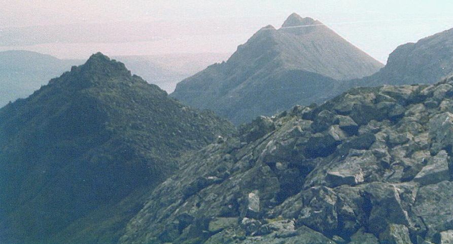 Skye Ridge - View to Gars Bheinn