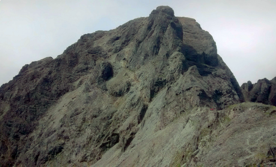 Inaccessible Pinnacle on Sgurr Dearg on the Skye Ridge