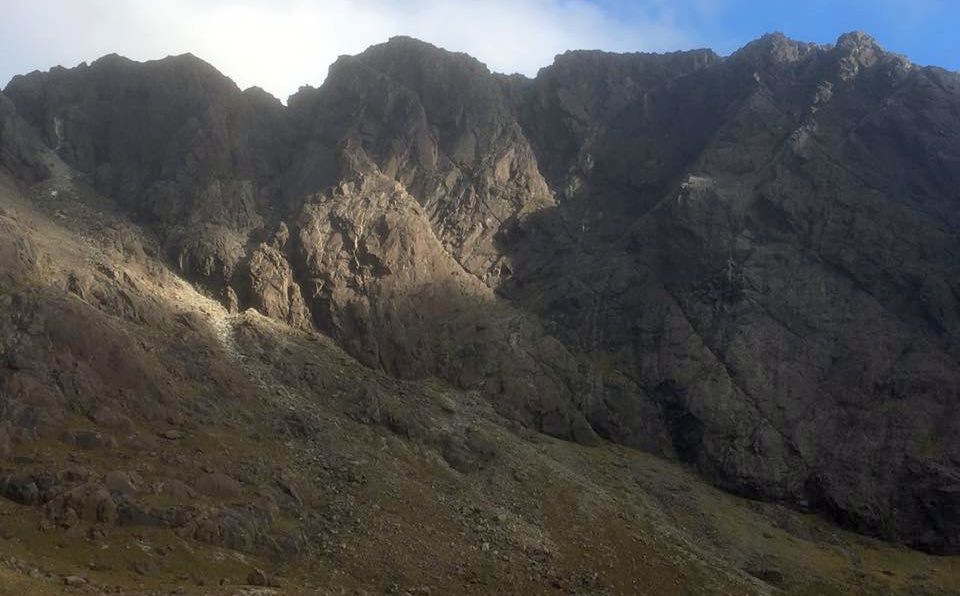 Skye Ridge above Great Stone Chute