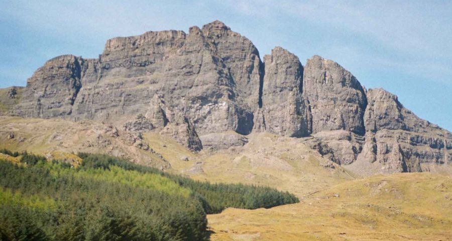 The Storr on Trotternish Ridge on Isle of Skye