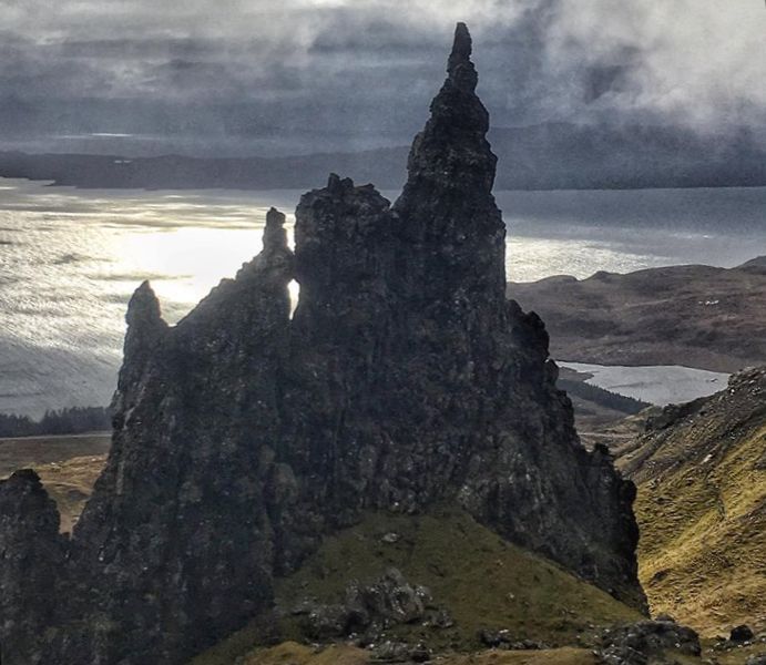 The Needle at Storr at Trotternish on Island of Skye