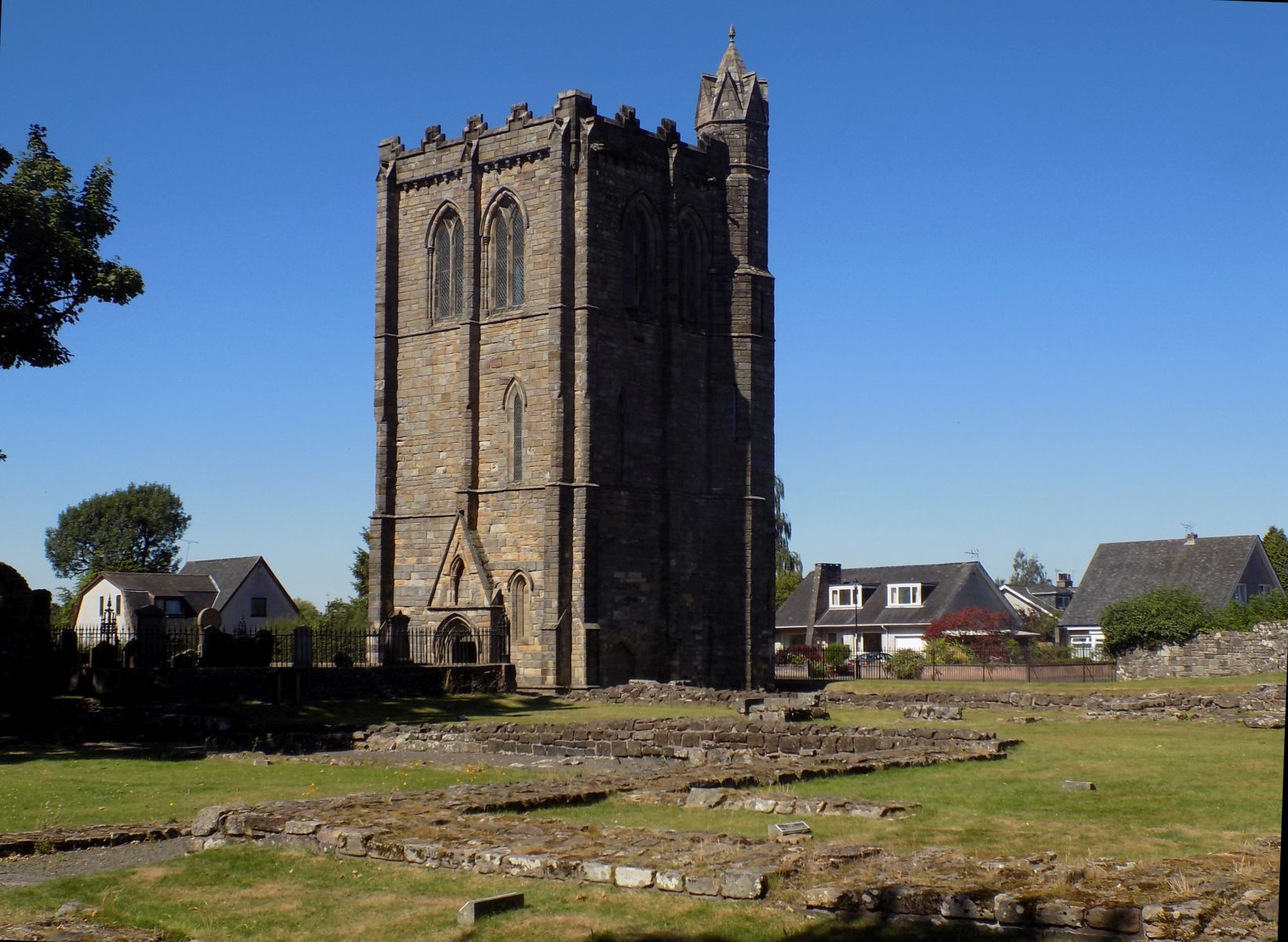 Cambuskenneth Abbey and foundations