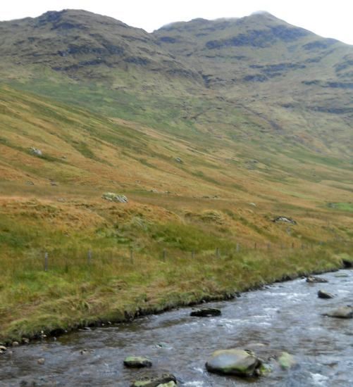 Stob a'Choin from River Larig