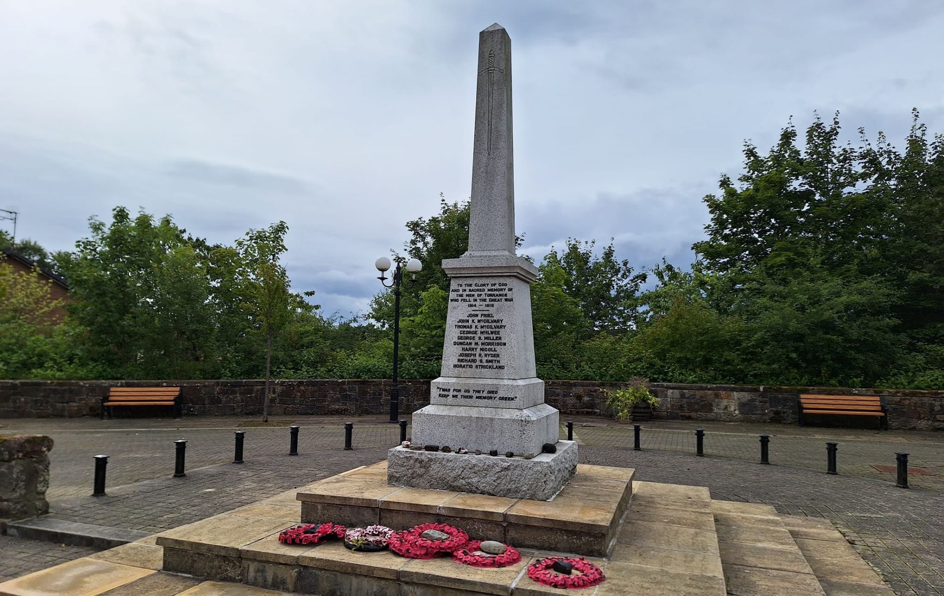 War Memorial in Torrance Village