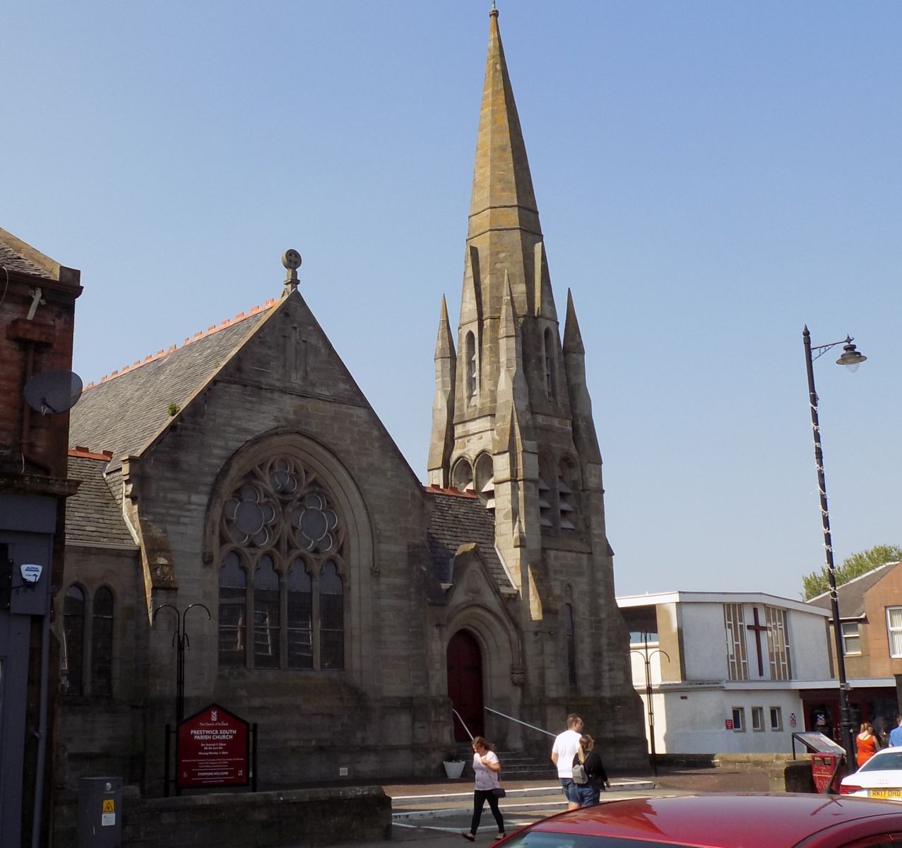 South Parish Church in Prestwick