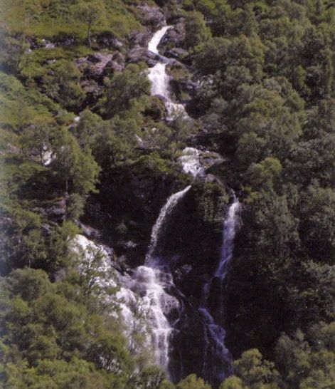 Waterfalls above Beinglas