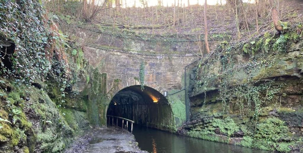 Falkirk Tunnel for Union Canal between Falkirk and Linlithgow