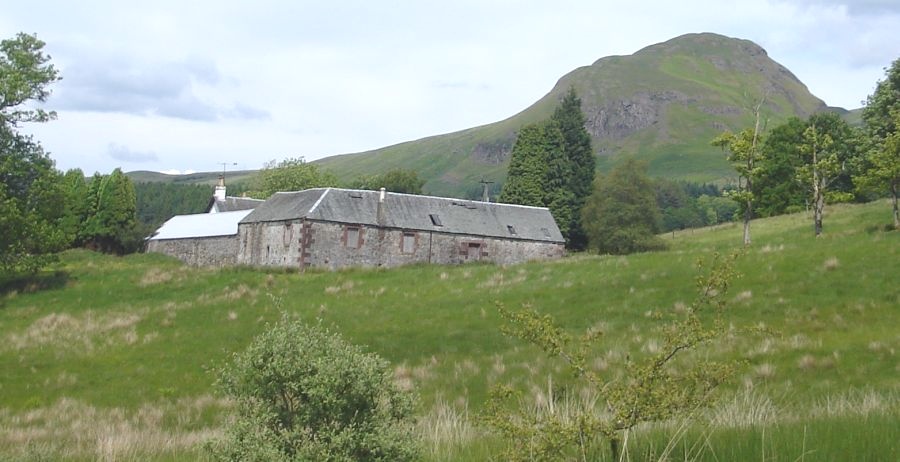 West Highland Way - Farm Steading beneath Dumgoyne