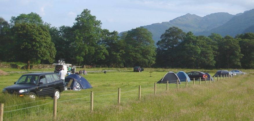 Campsite at Beinglas