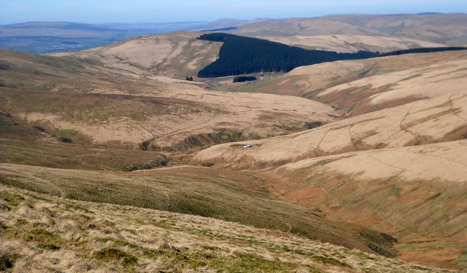 Southern Uplands from Stood Hill