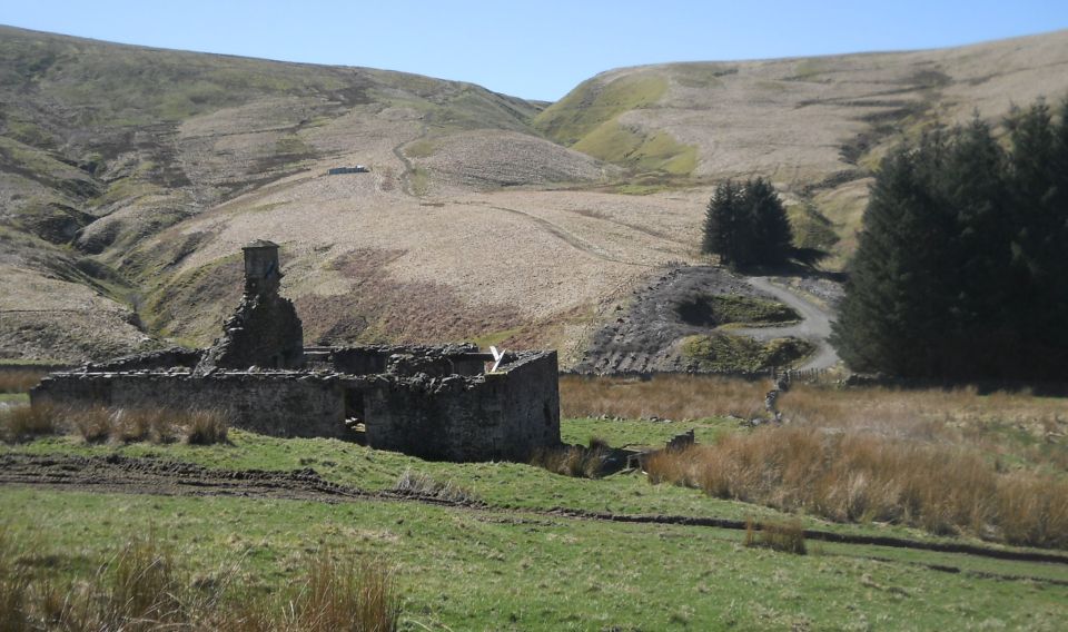 Ruined Cottage at Cogshead on the Southern Uplands Way