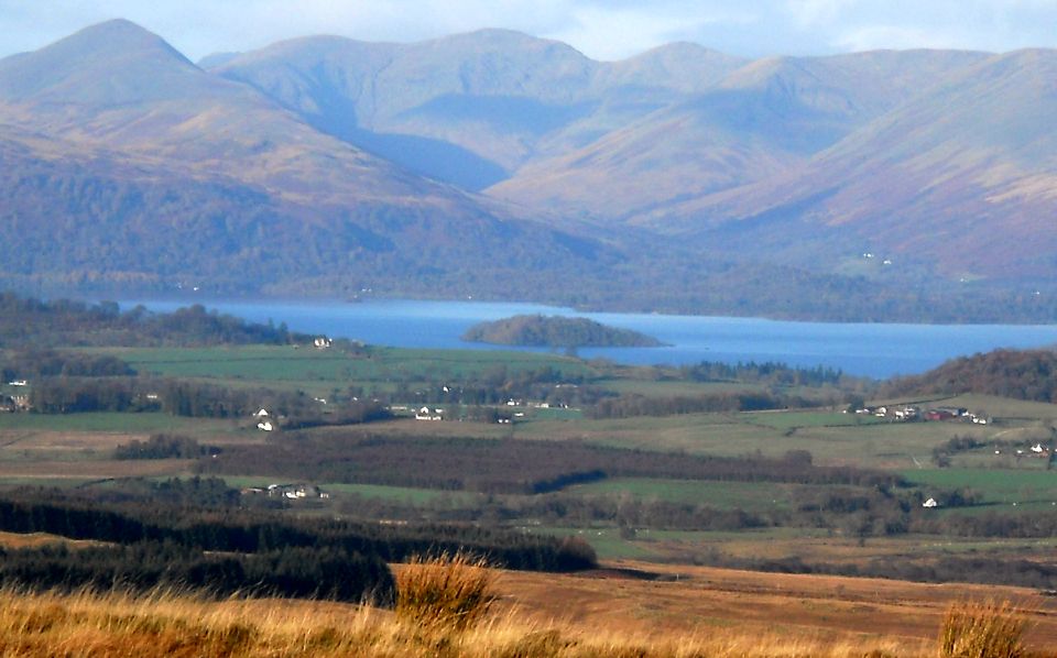 Luss Hills above Loch Lomond on route to The Whangie