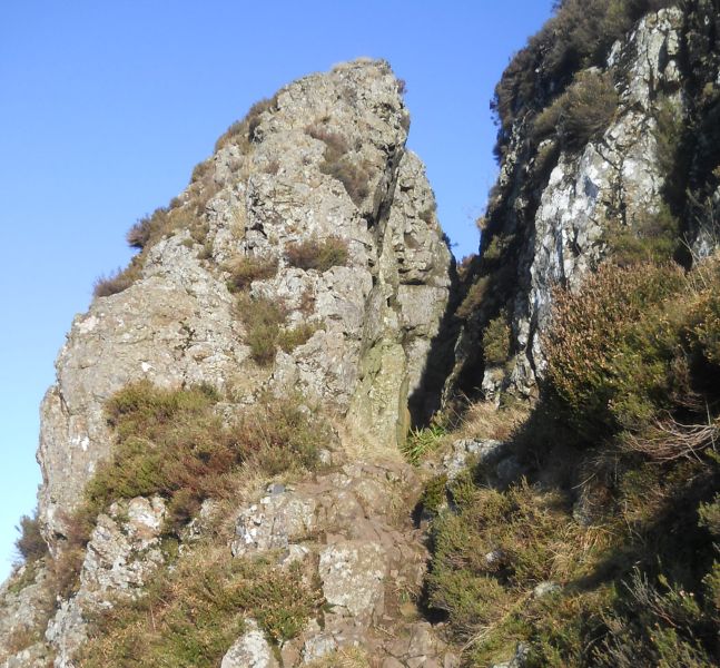 Rock Cliffs at The Whangie