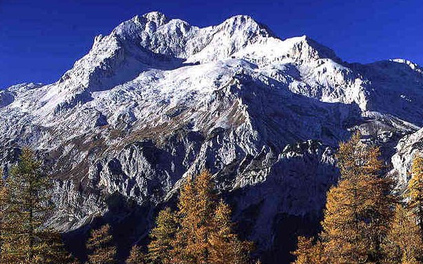 Mt. Triglav in the Julian Alps of Slovenia