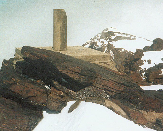 Summit of Mulhacen in the Sierra Nevada in Southern Spain