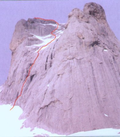 Naranjo de Bulnes - South Face - normal route ( grade D )
