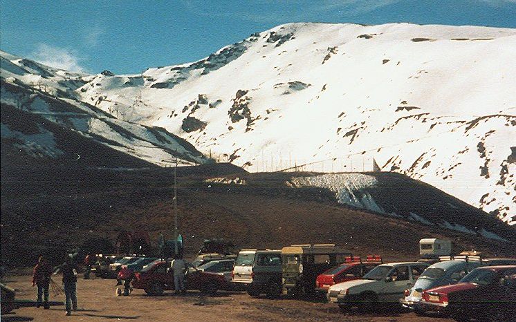 Solynieve Ski Centre in the Sierra Nevada in Southern Spain