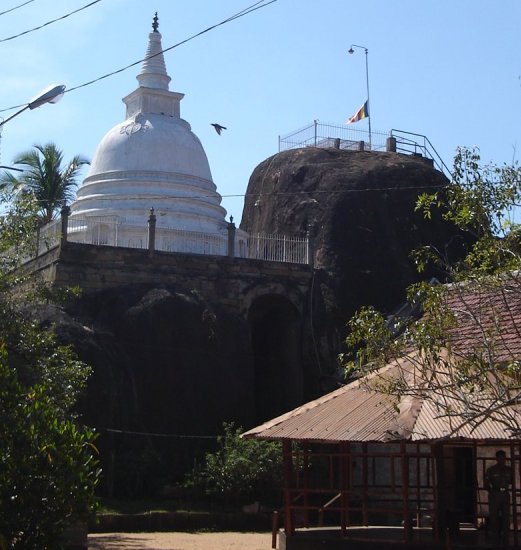 Isurumuniya Vihara rock temple in Anuradhapura