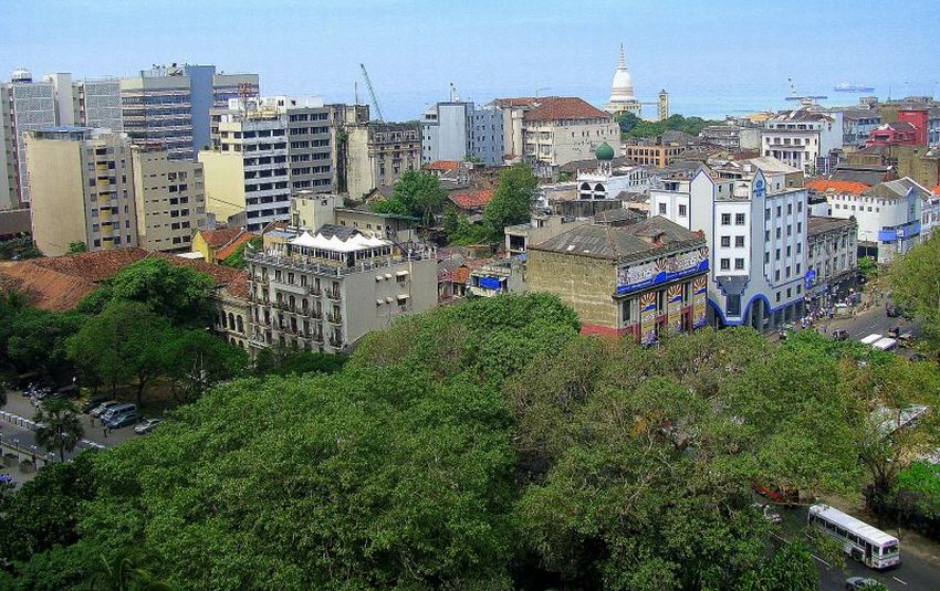 Colombo City - capital of Sri Lanka