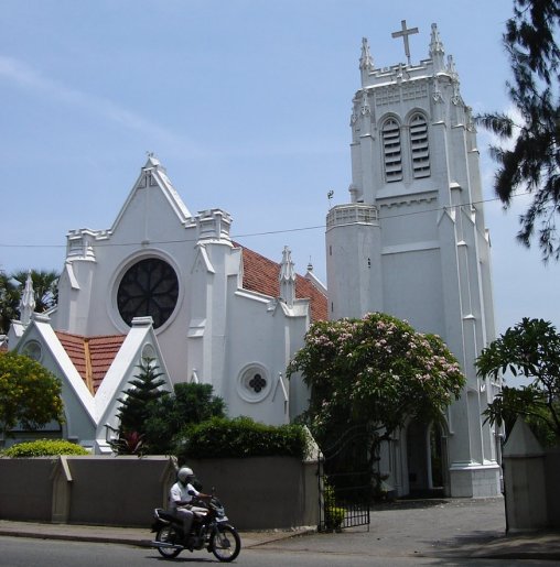 Church in Colombo City, Sri Lanka