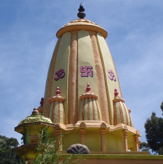 Icons on Hindu Temple in Nuwara Eliya