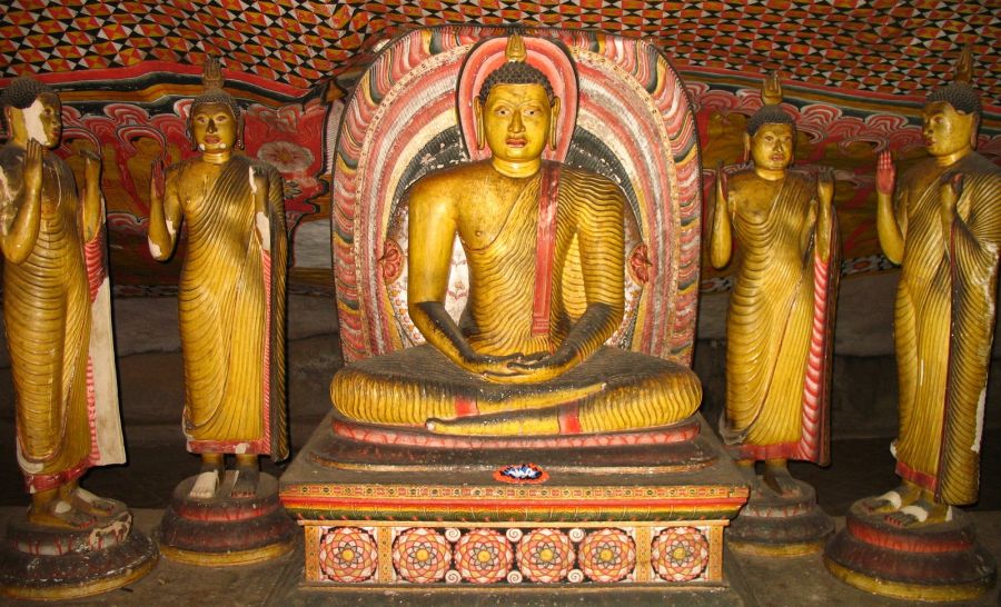 Buddha Statues at Dambulla