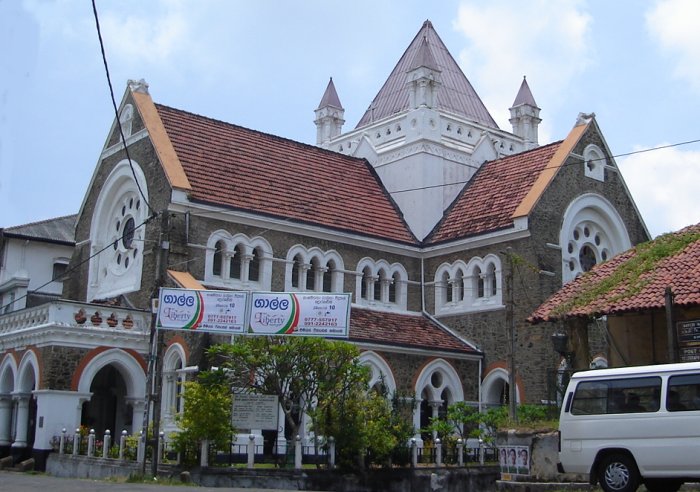 Dutch Reformed Church in Galle Fort on the South Coast of Sri Lanka