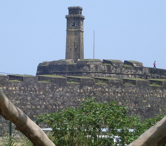 Clocktower on Galle Fort