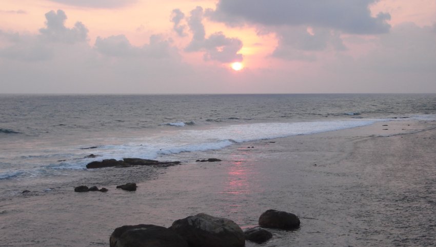 Sunset from Ramparts of Galle Fort