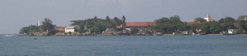 Galle Fort from Galle Beach