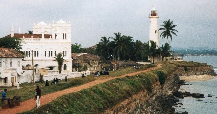 Lighthouse and Mosque at Galle Fort