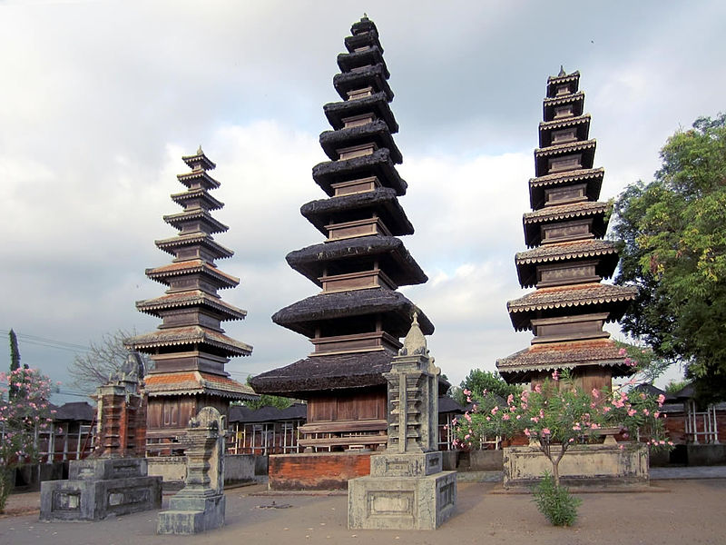 Pura Meru, Hindu Temple on the Indonesian Island of Lombok
