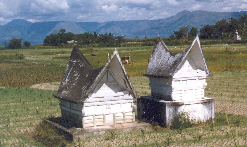 Tugu Makam ( Batak Tombs ) on Pulau Samosir