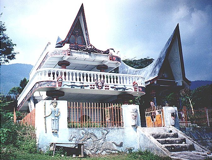 Tugu Makam ( Batak Tomb ) on Pulau Samosir