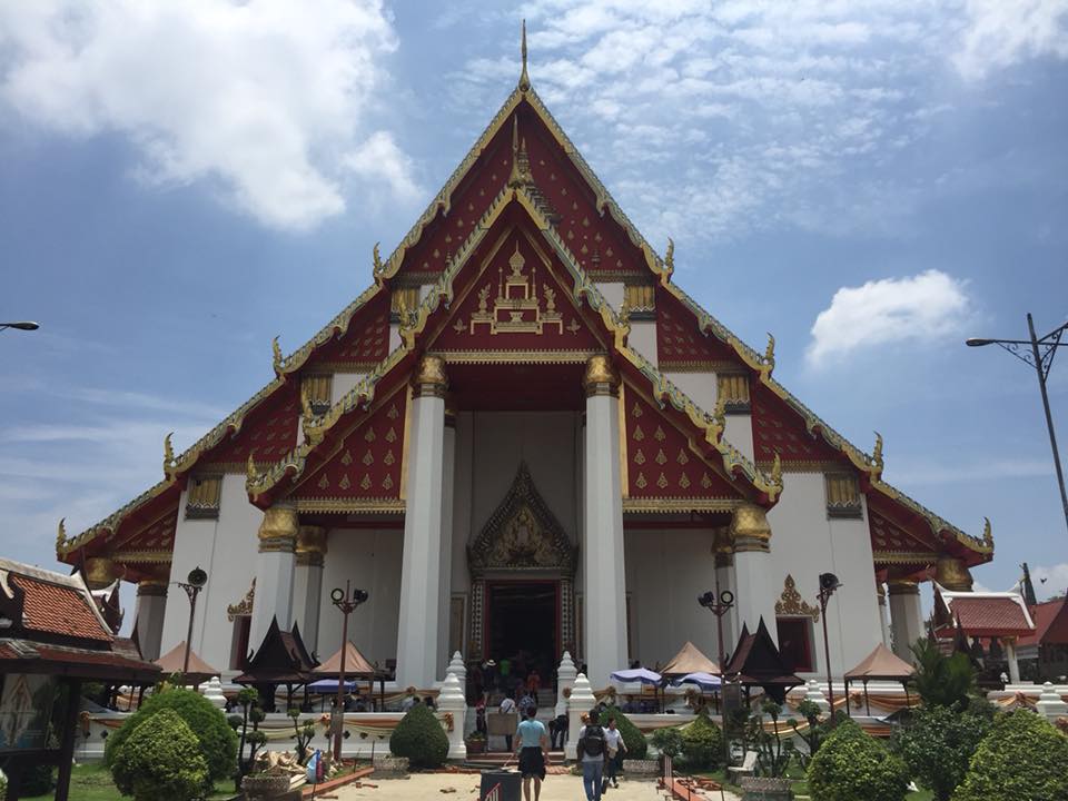 Wat ( Thai Temple ) in Ayutthaya