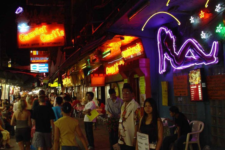 Where is Bangkok red light district?