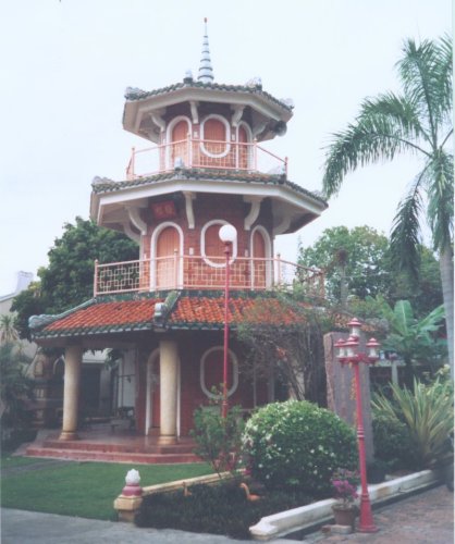 Chinese Pagoda in Chiang Mai in northern Thailand