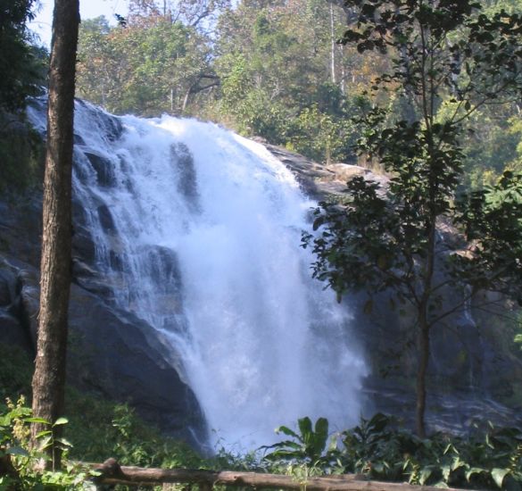 Vachiratharn Waterfall in Doi Inthanon National Park