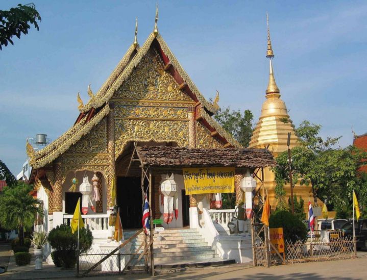 Wat Chai Kiat in Chiang Mai in northern Thailand