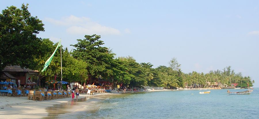 Beach on Koh Samui in Southern Thailand