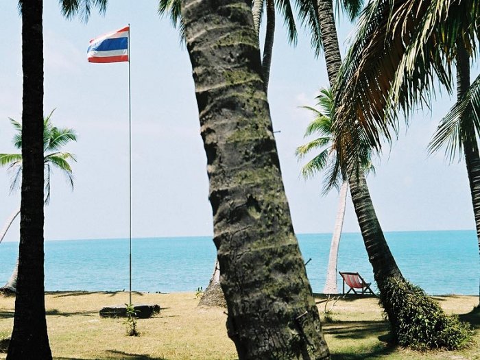 Seafront on Koh Samui in Southern Thailand