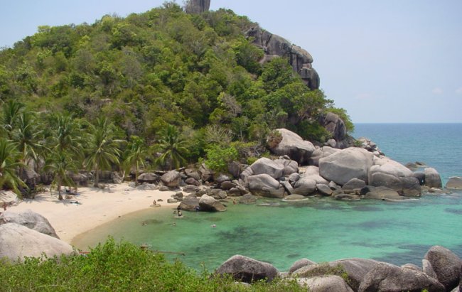 Secluded Bay on Koh Samui in Southern Thailand